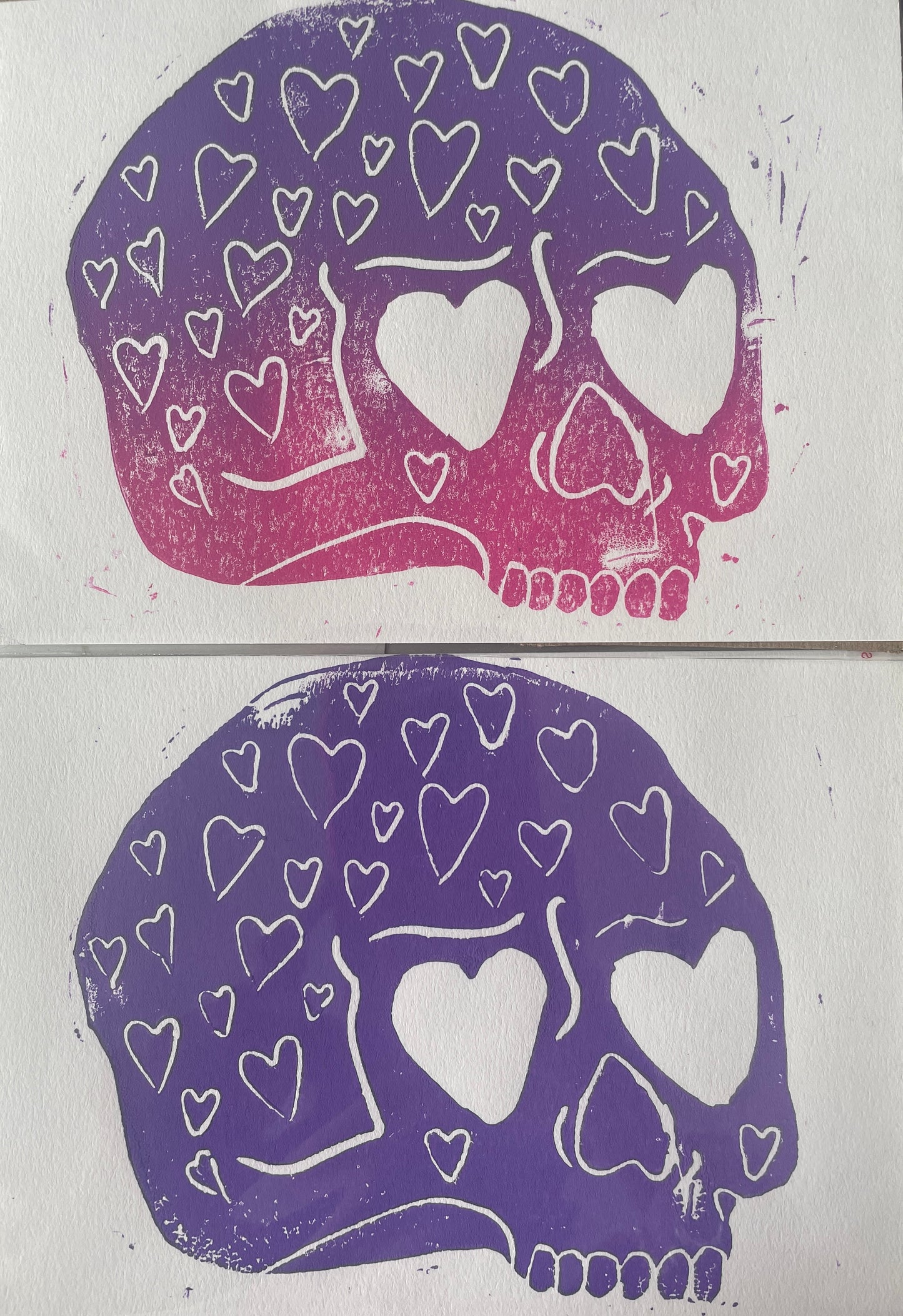 Heart Skull