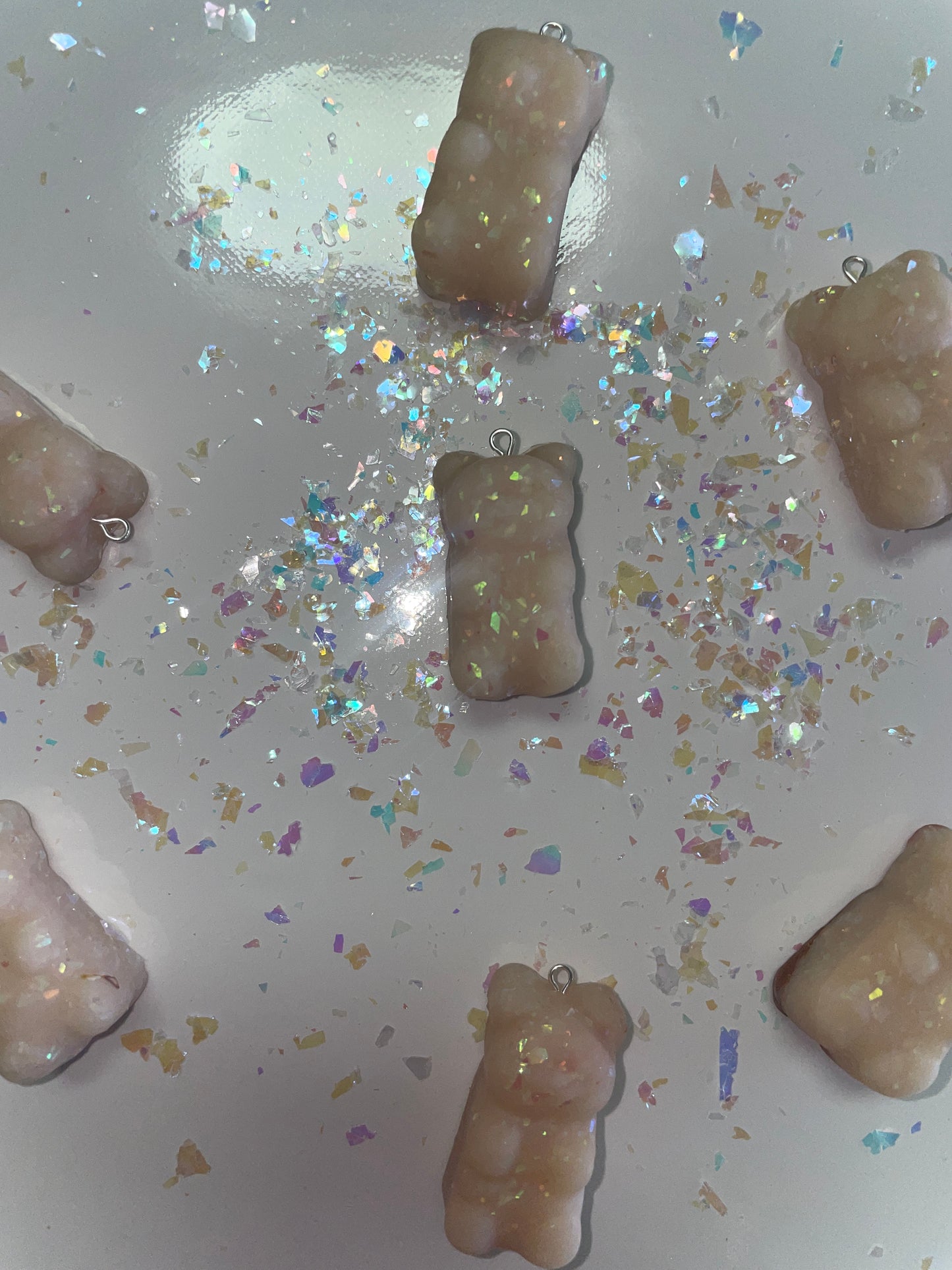 Holiday Baby Bear Keychains