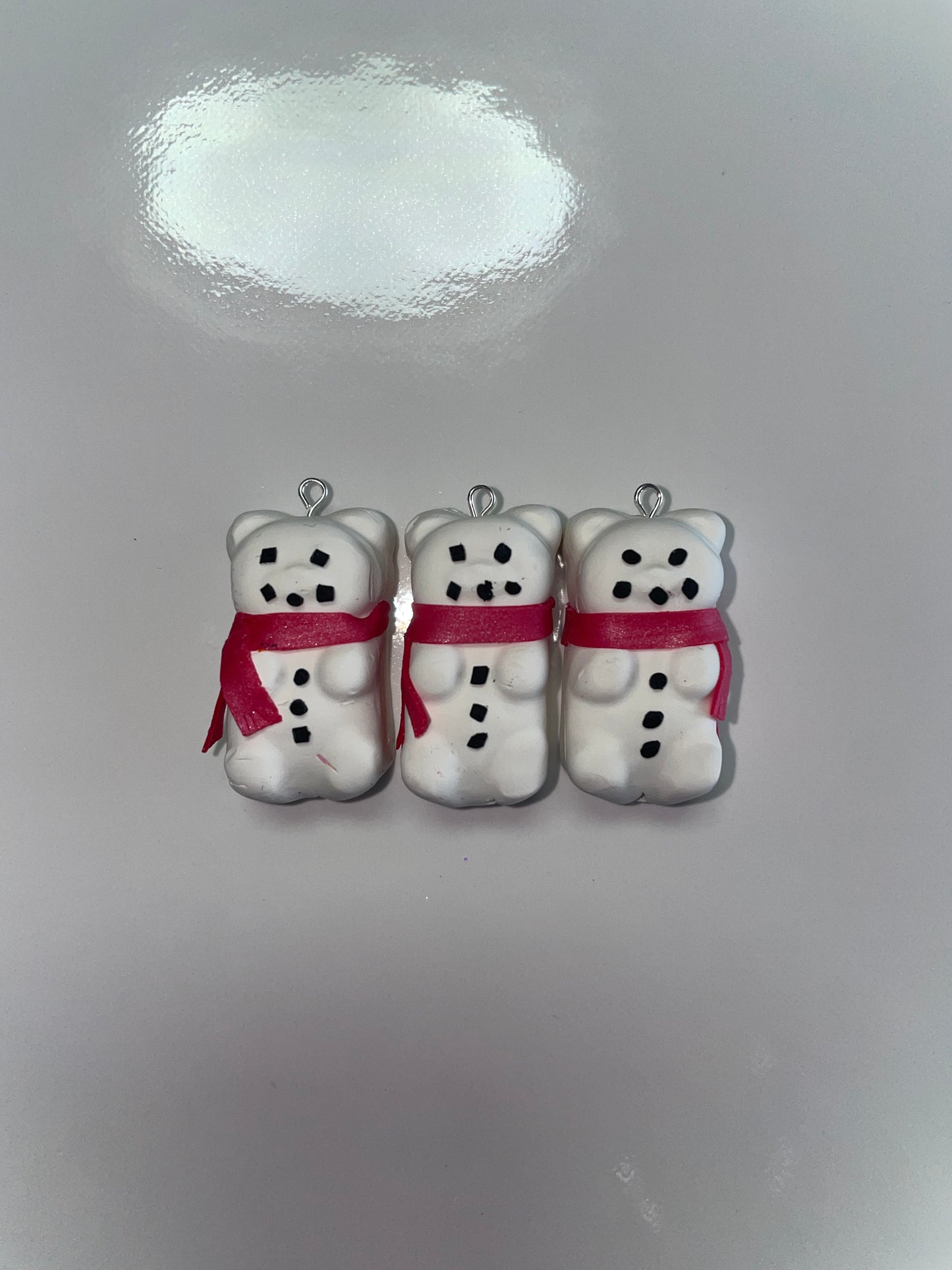 Holiday Baby Bear Keychains
