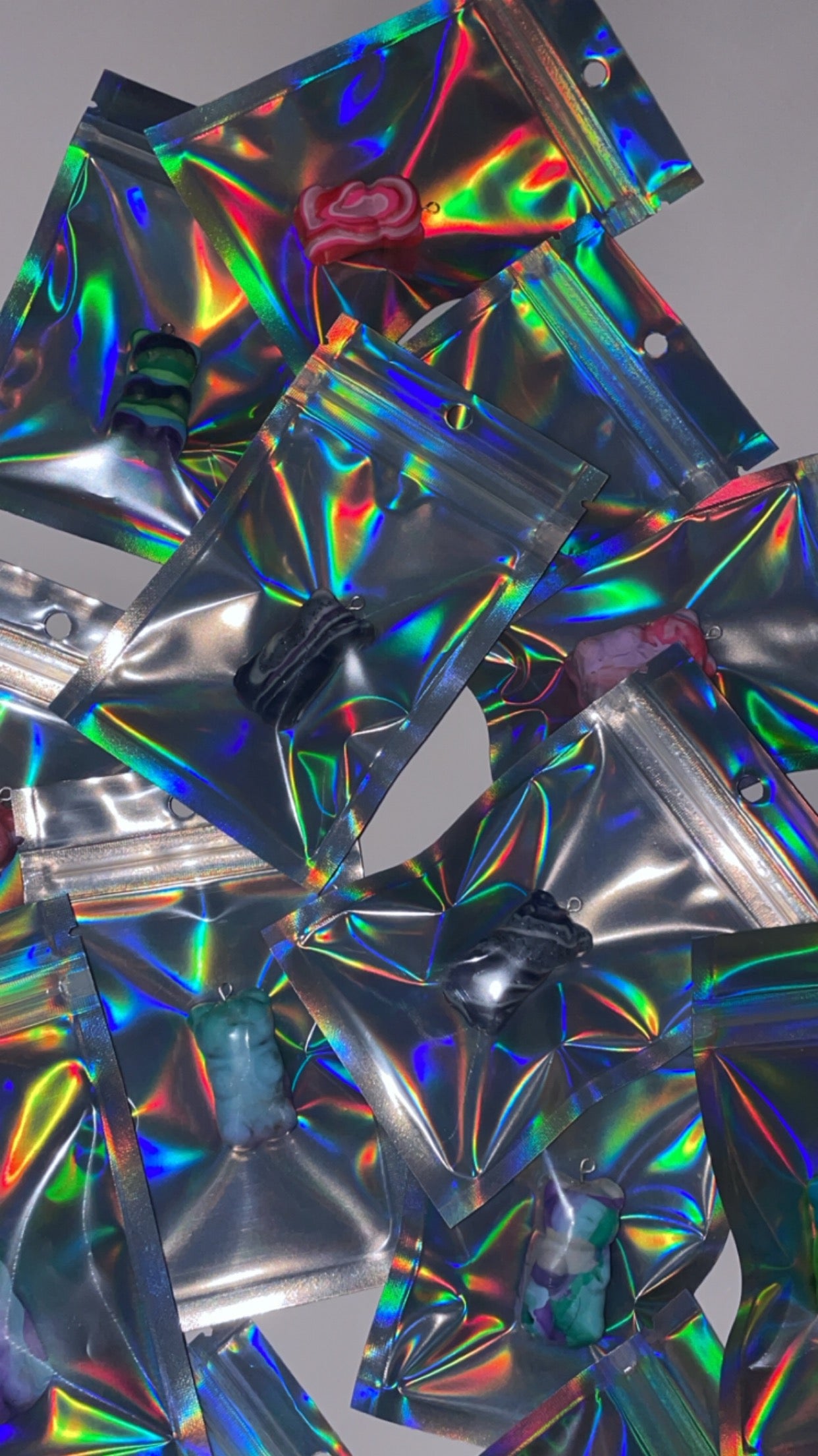 Funky Baby Bear Keychain