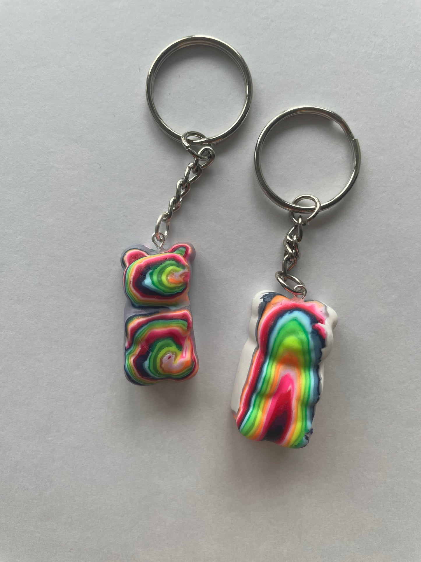 Funky Baby Bear Keychain