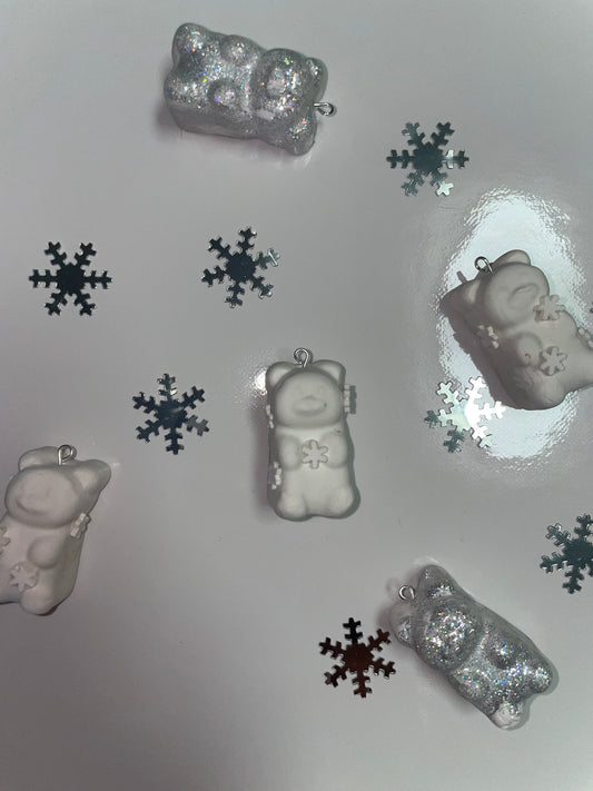 Holiday Baby Bear Keychains