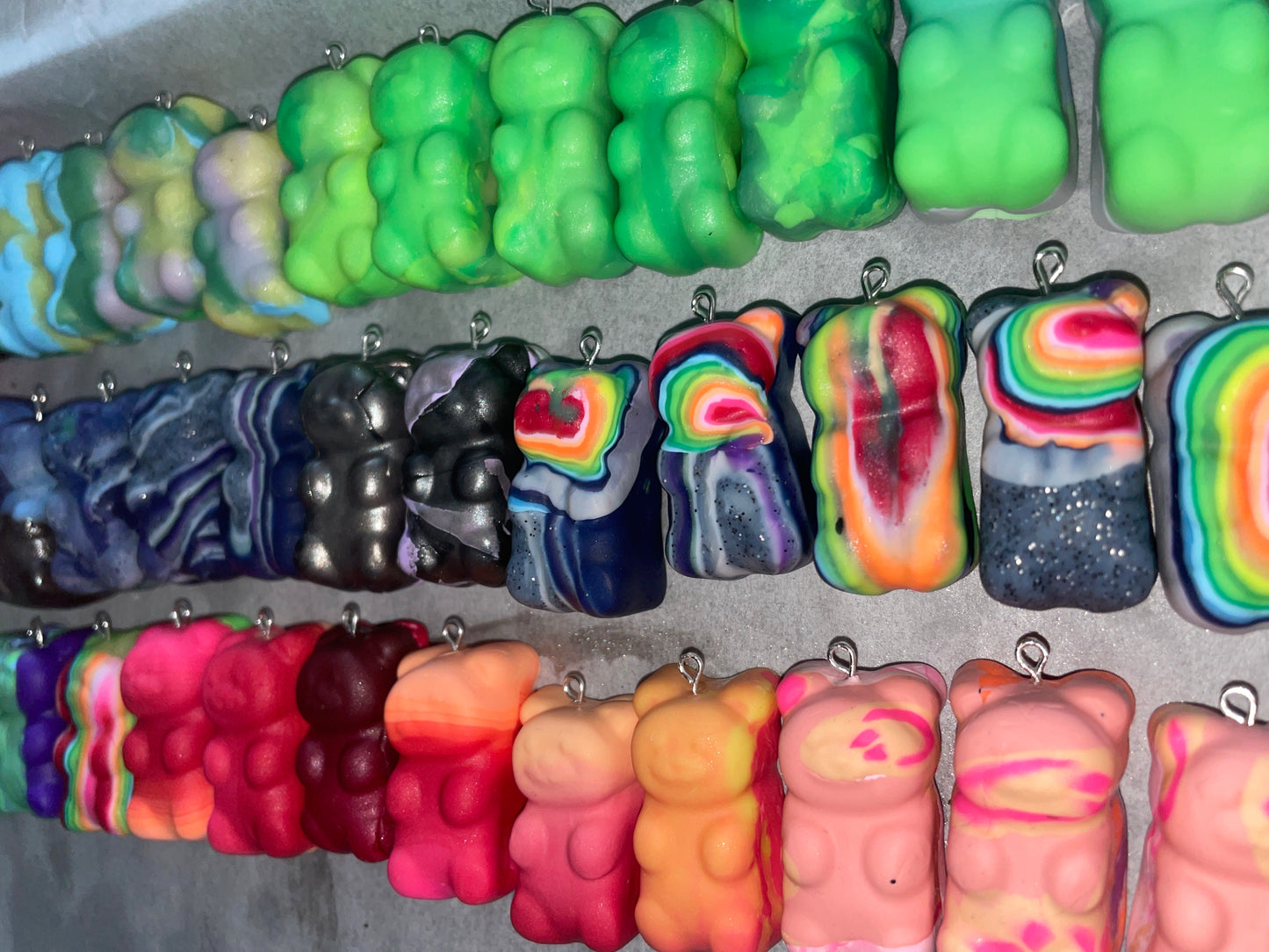 Funky Baby Bear Keychain