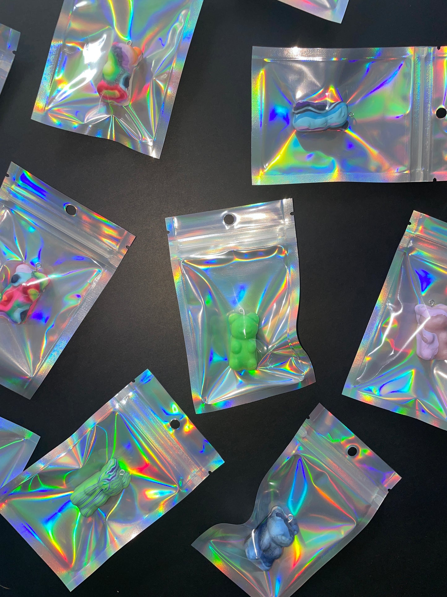 Funky Baby Bear Keychain